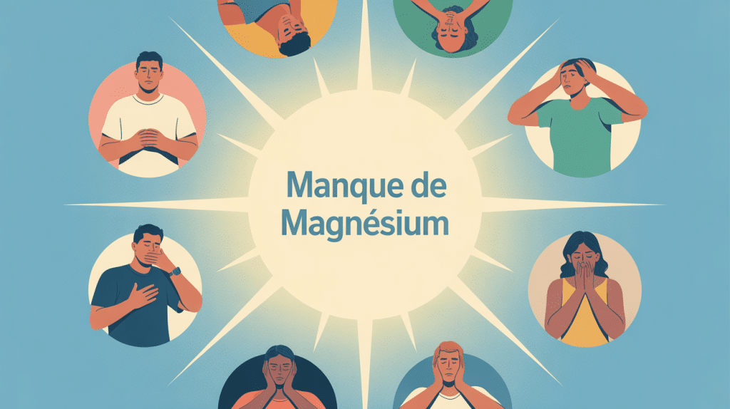 temoignage manque de magnesium illustration fatigue stress crampes
