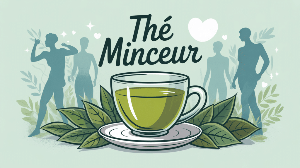 illustration centrale thé minceur perte de poids