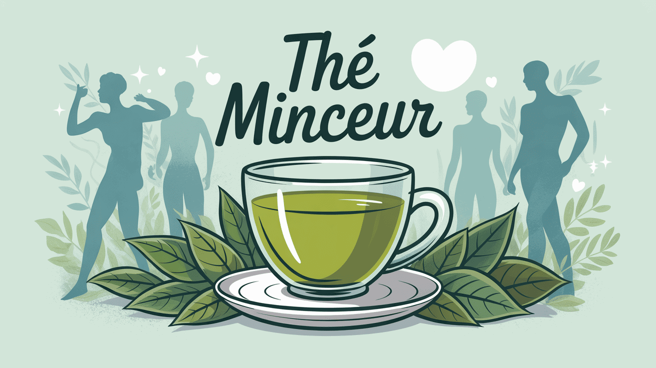 illustration centrale thé minceur perte de poids