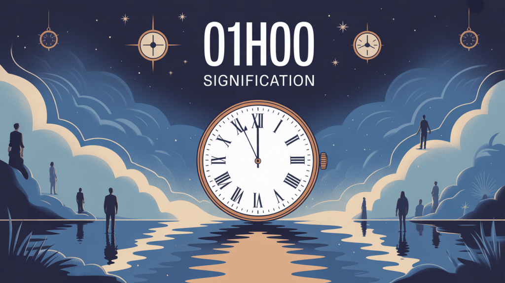 01h00 signification illustration montre spirituelle
