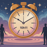 10h11 signification montre stylisée guidance spirituelle