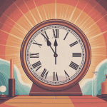 11h55 signification illustration horloge aura lumineuse