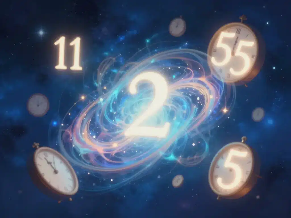 11h55 signification métaphore spirituelle énergie intuition