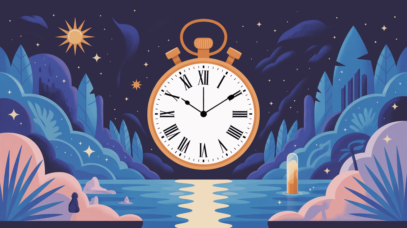 22h00 signification montre cadran éléments équilibre spiritualité