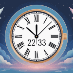 22h33 signification image montre anges lumière