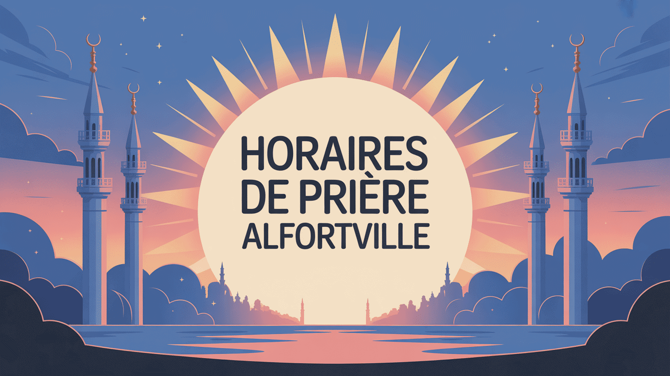 illustration horaire de priere alfortville