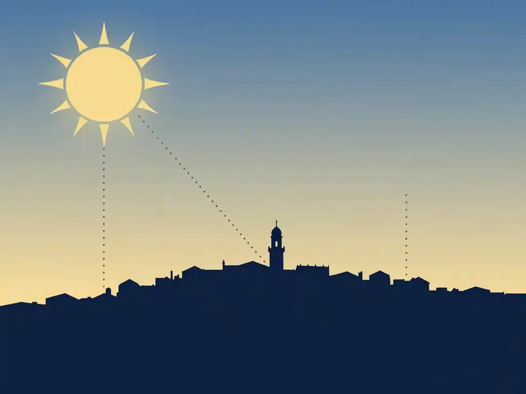 horaire priere sollies pont diagramme calcul soleil