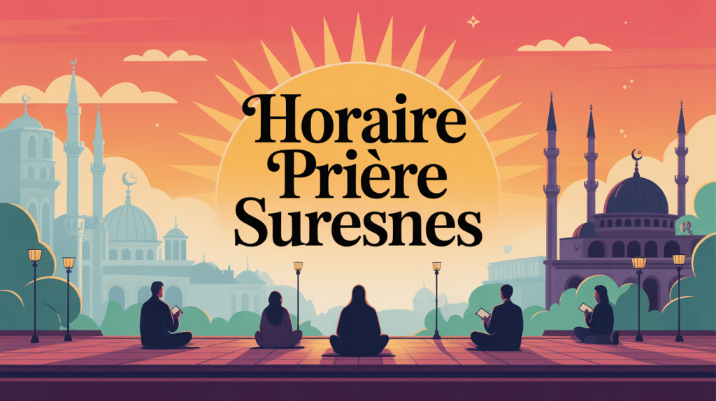 horaire priere suresnes lever coucher soleil mosquee
