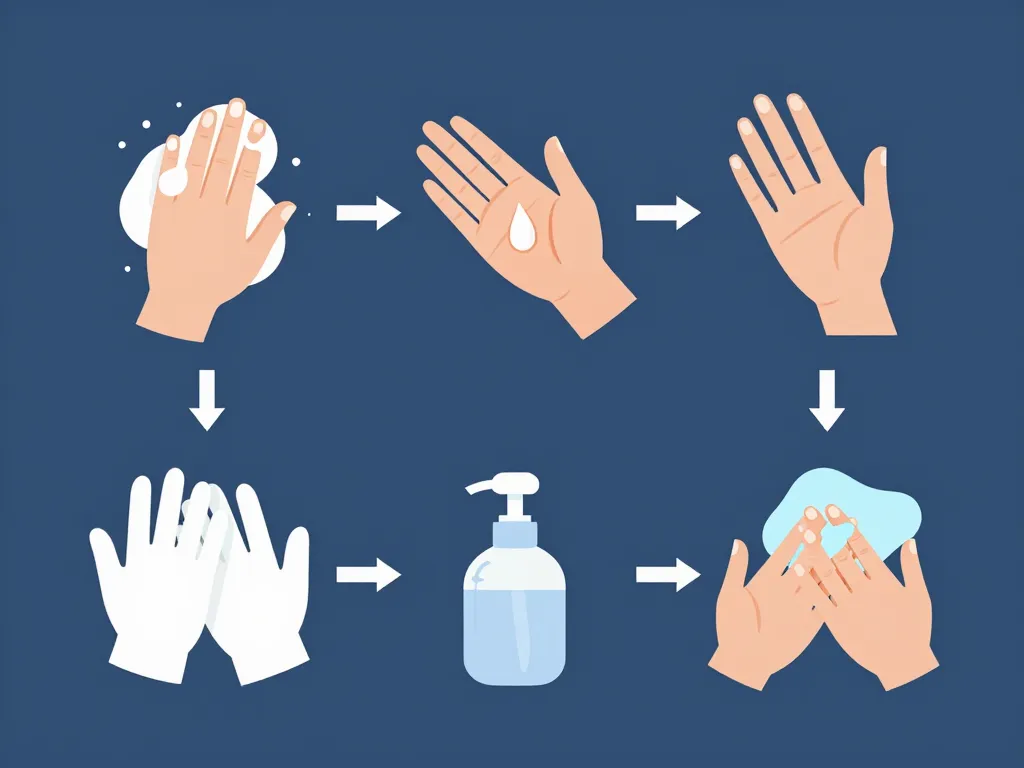 main droite qui gratte illustration soins et gestes apaisants