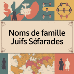 Illustration principale sur les noms de famille juifs séfarades origines et diversité