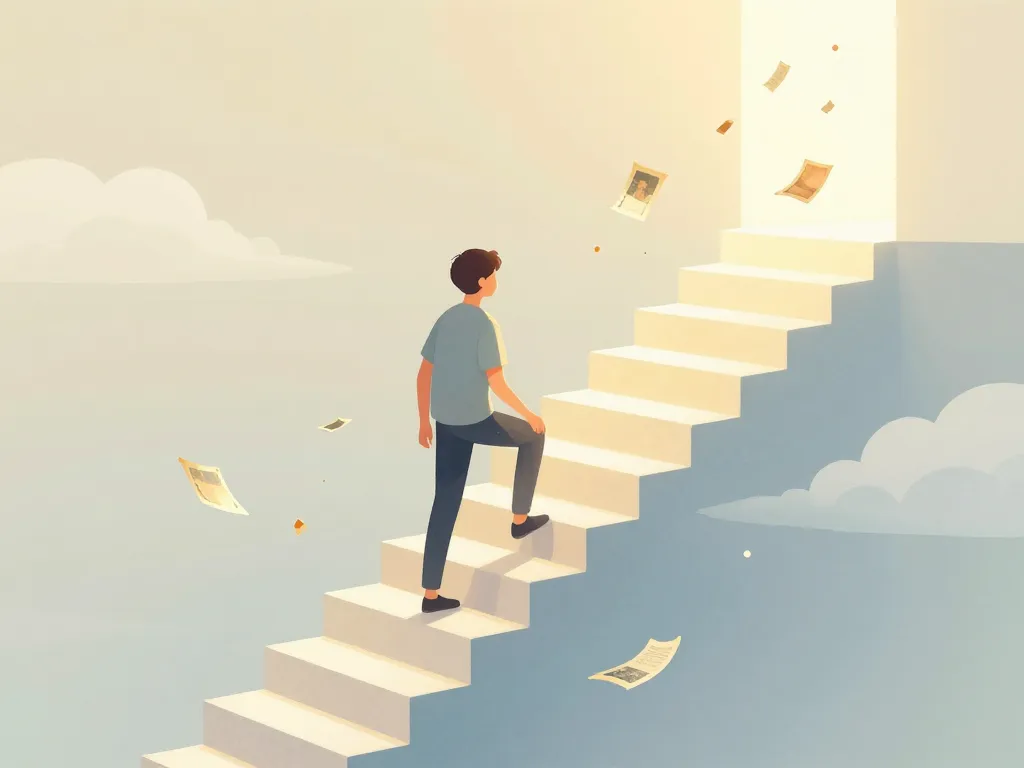 Relation karmique guérison escalier lumineux mémoire passée