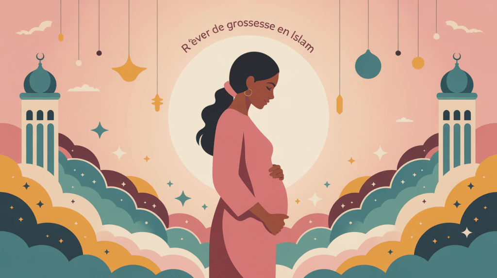 rever d'etre enceinte islam image centrale onirique