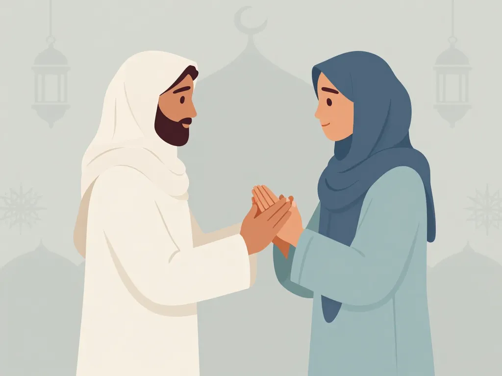 illustration souhaiter une bonne omra en islam exemples formules respects