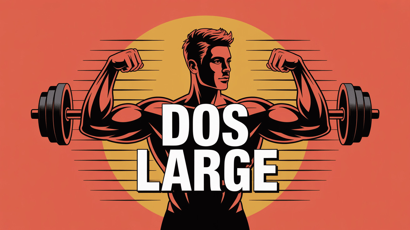 illustration avoir le dos large, dos en V et musculation