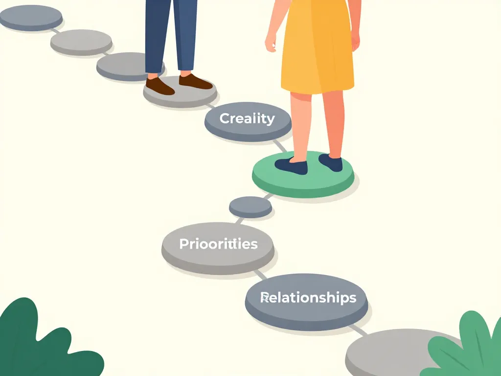 c est pas comme ca qu on imagine la vie réinventer vie alignée illustration