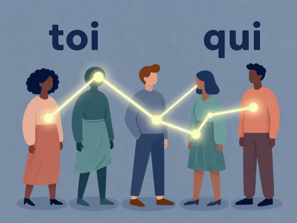 accord qui et toi c est toi qui vois ou voit