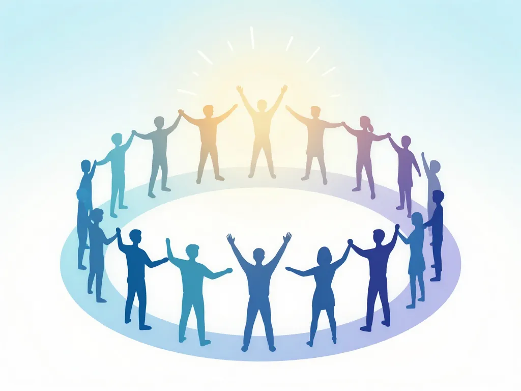 communauté positive blog positivia.fr illustration soutien