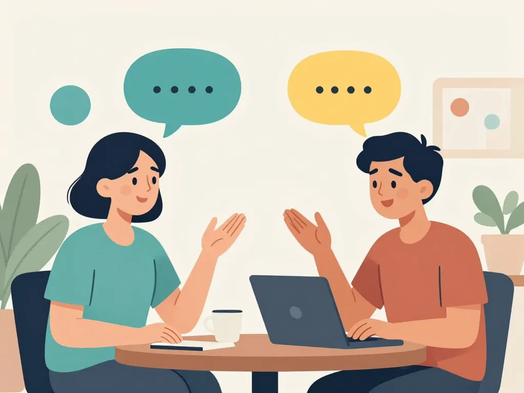 communication quotidienne dis moi ce que tu en penses