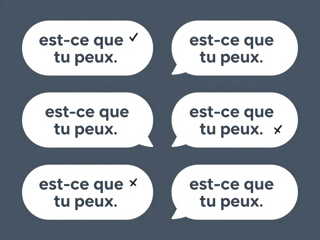 es ce que tu peux erreurs fréquentes schéma