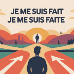 illustration je me suis fait ou faite choix grammatical