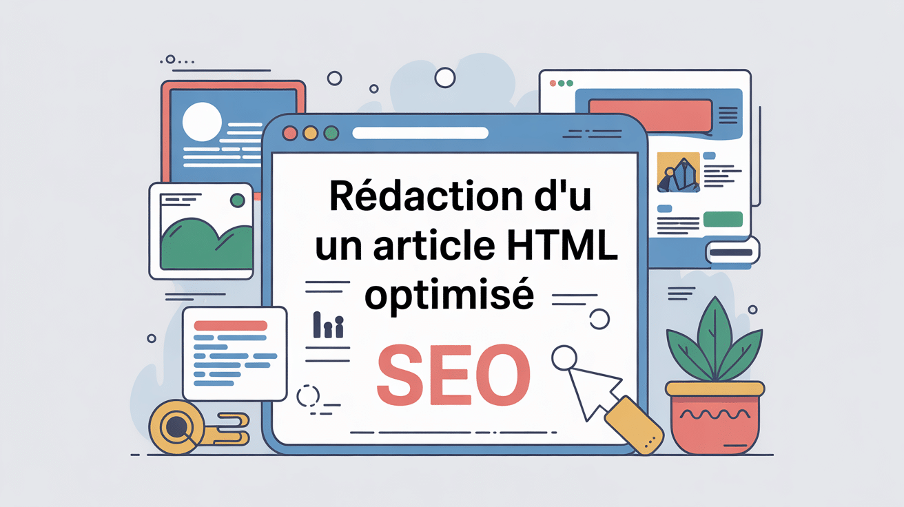 je te transmets article html seo