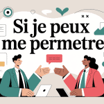 si je peux me permettre illustration politesse au travail