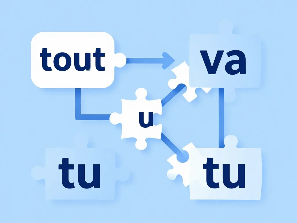 Image symbolique différence tout vas bien ou tout va bien