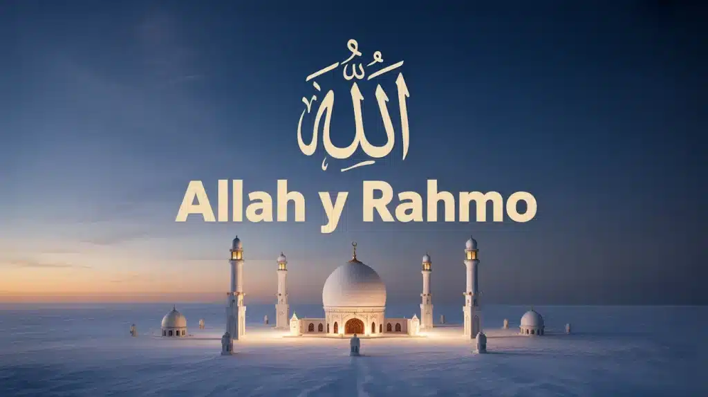 Illustration vectorielle Allah y rahmo condoléances musulmanes