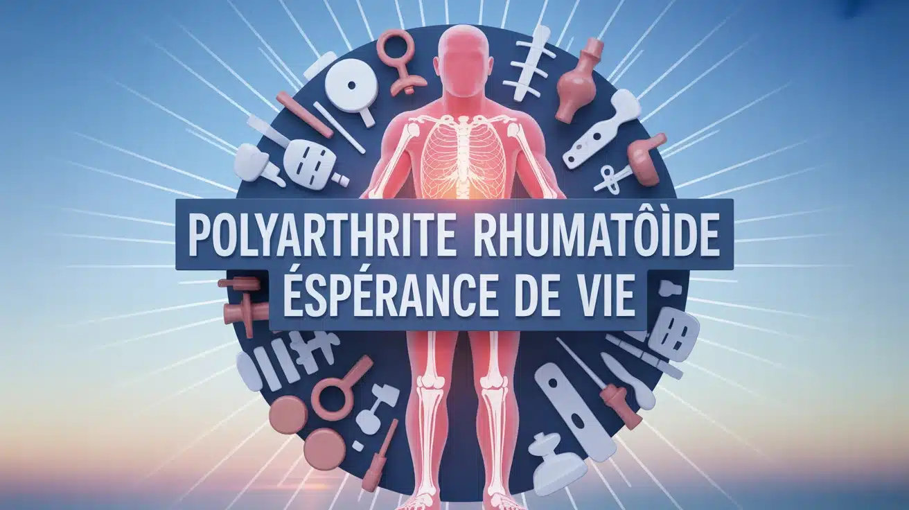 illustration vectorielle polyarthrite rhumatoïde espérance de vie