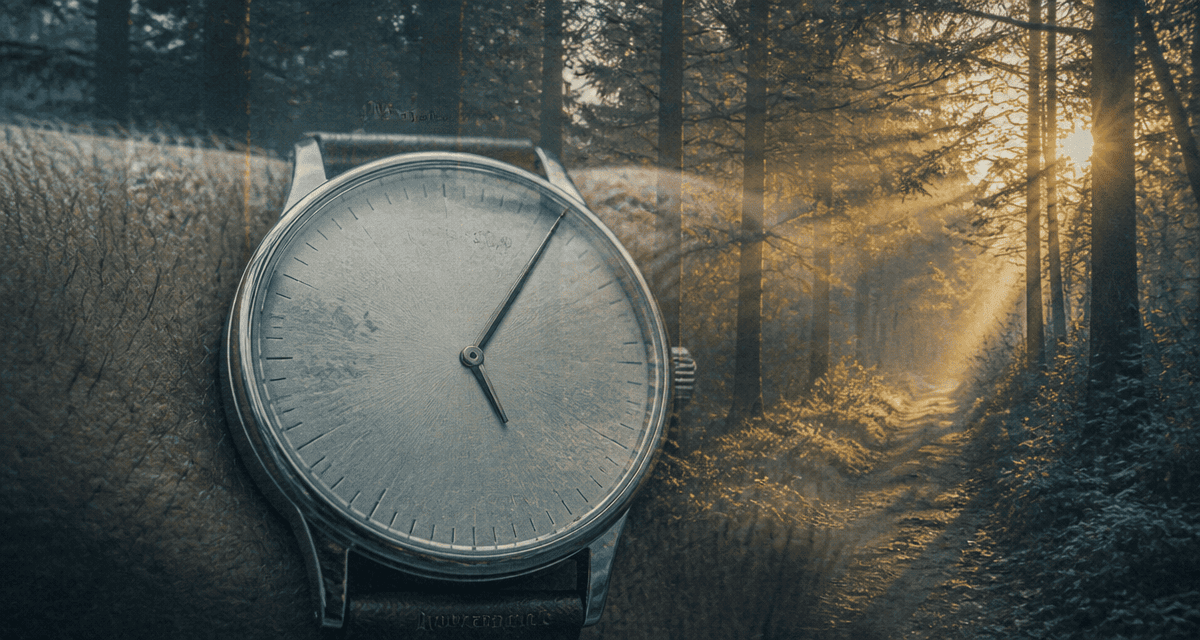 05h05 signification flamme jumelle montre et forêt