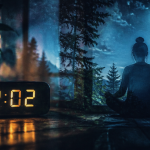 22h02 signification horloge méditation nuit
