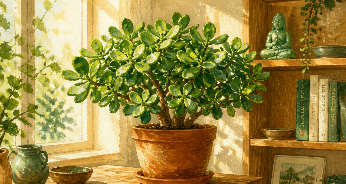 arbre de jade signification prospérité salon