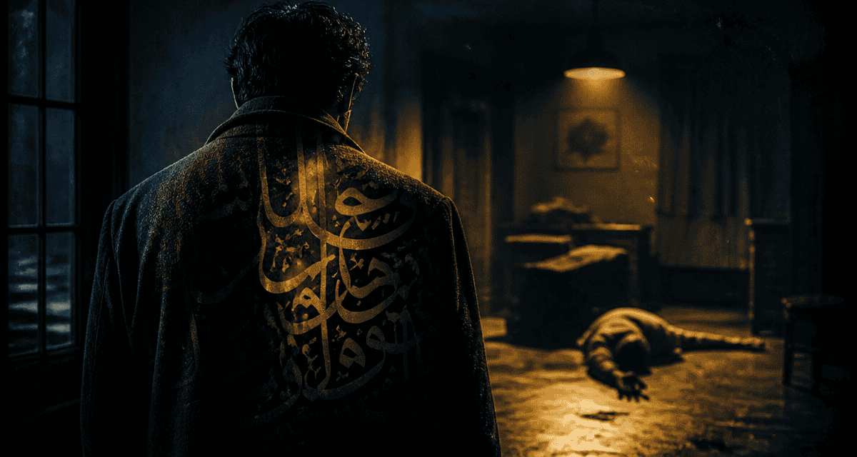 rever d'etre temoin d'un crime islam silhouette et scene