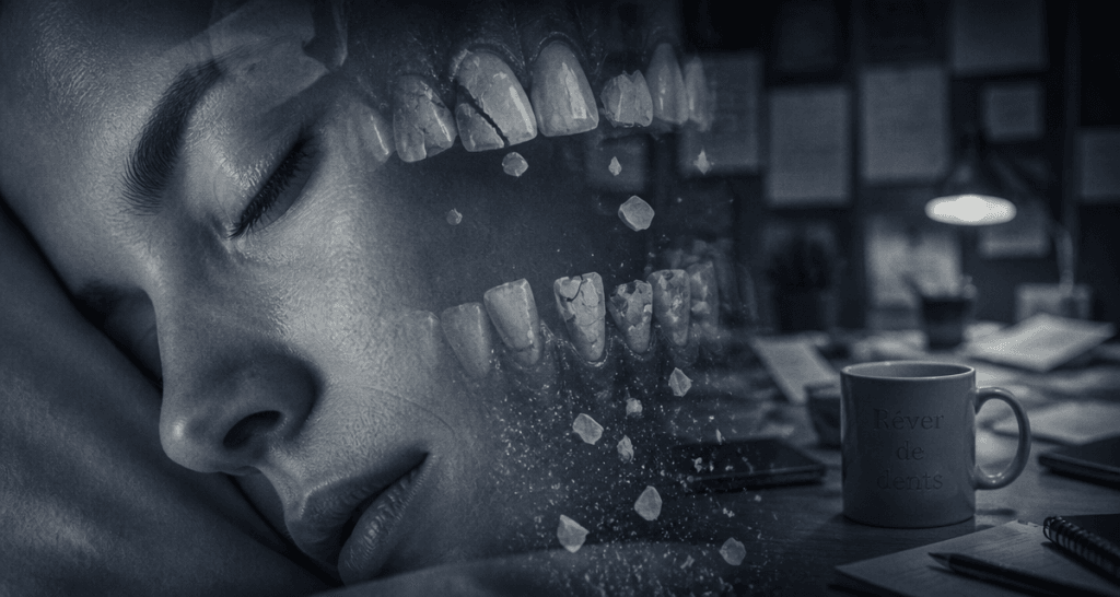 rever de dents qui se cassent illustration anxiete