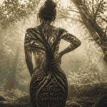 sciatique signification spirituelle femme dos racines arbre