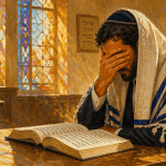 shema israël phonétique homme priant synagogue