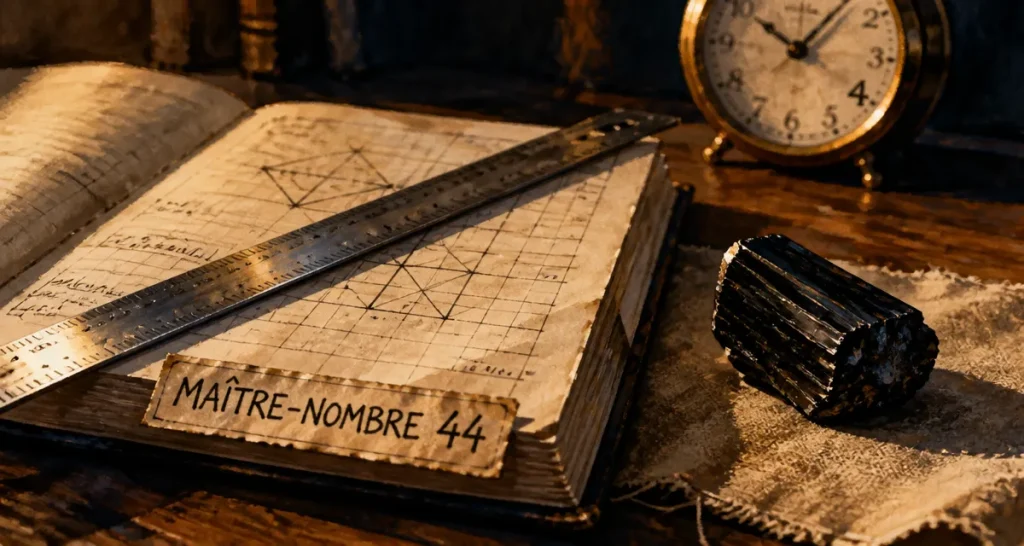 44 signification : Maître-Nombre 44, fondations solides et empire