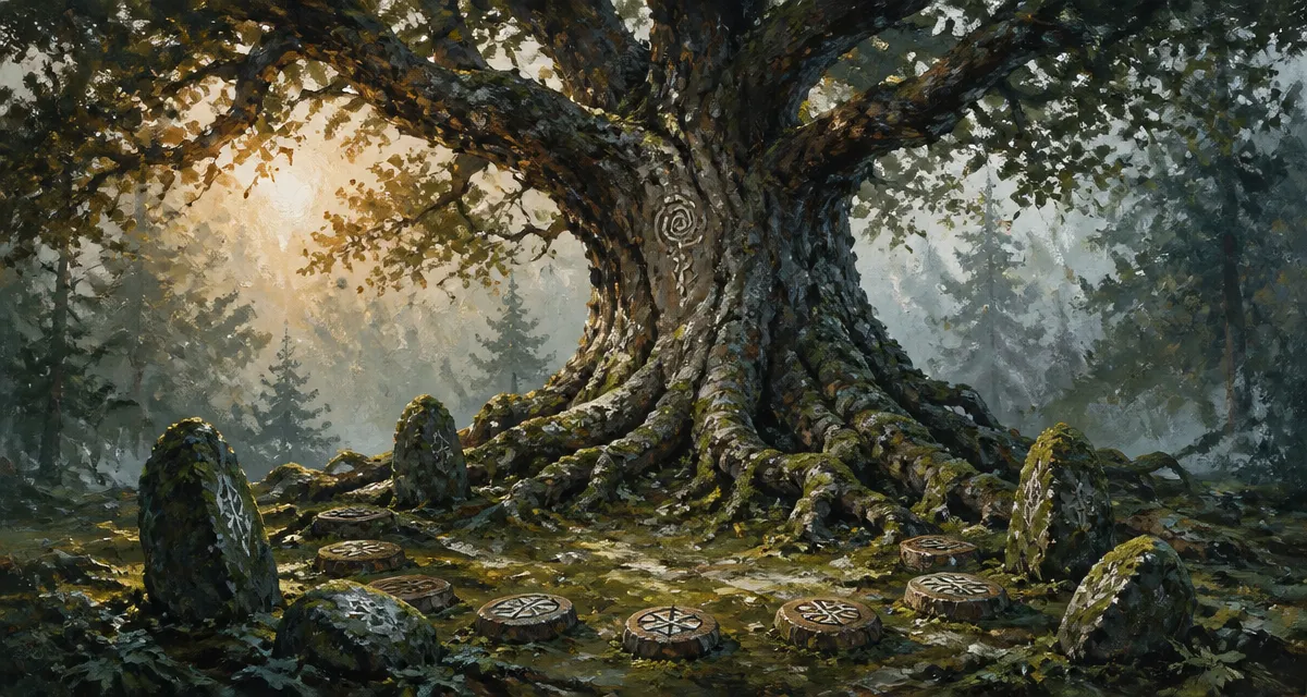 arbre celtique signification au cœur d'une forêt ancienne
