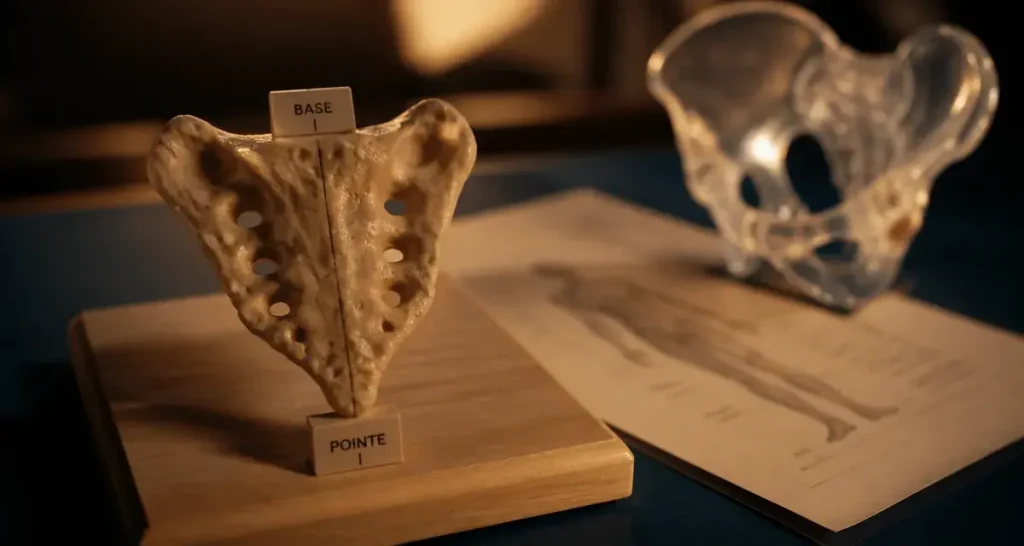 Où se situe le sacrum : repères anatomiques sur bassin