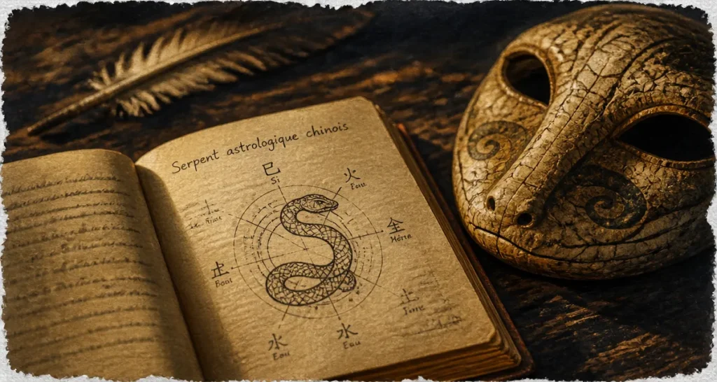 Serpent signe chinois : symboles et 5 éléments en image
