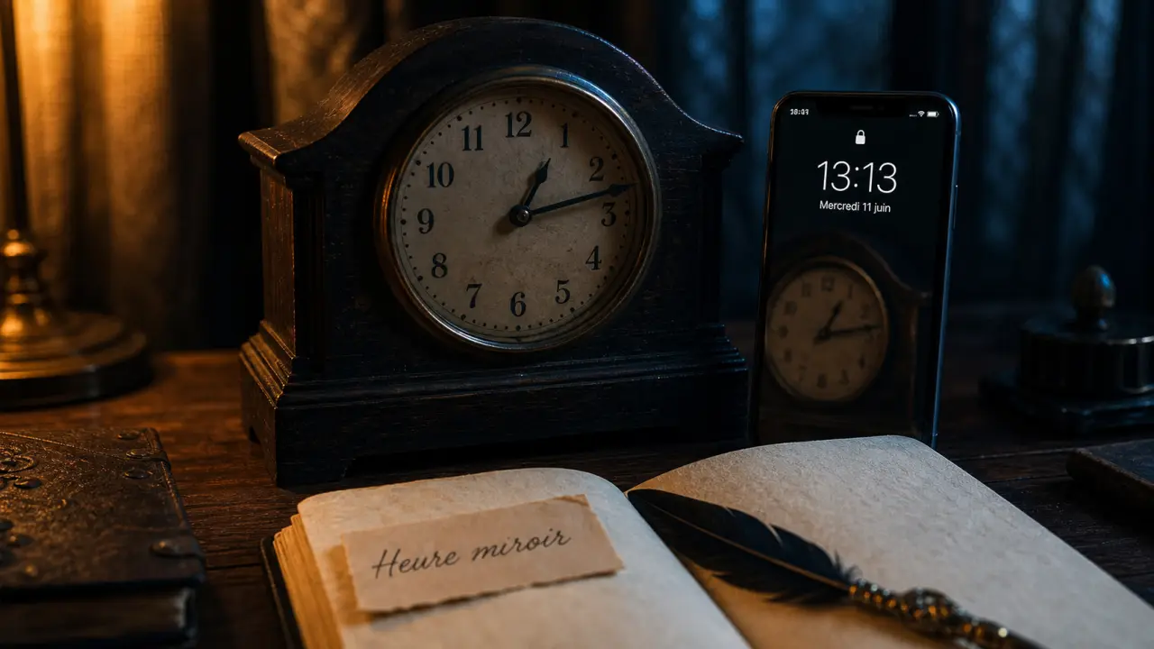 13:13 signification : heure miroir, renouveau personnel