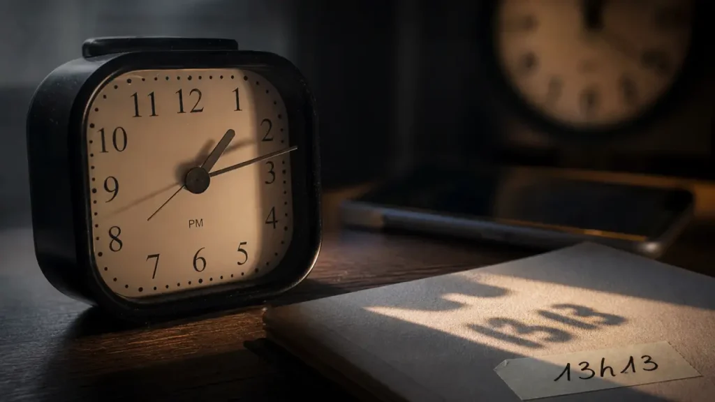 13h13 : signification, synchronicité et renouveau personnel