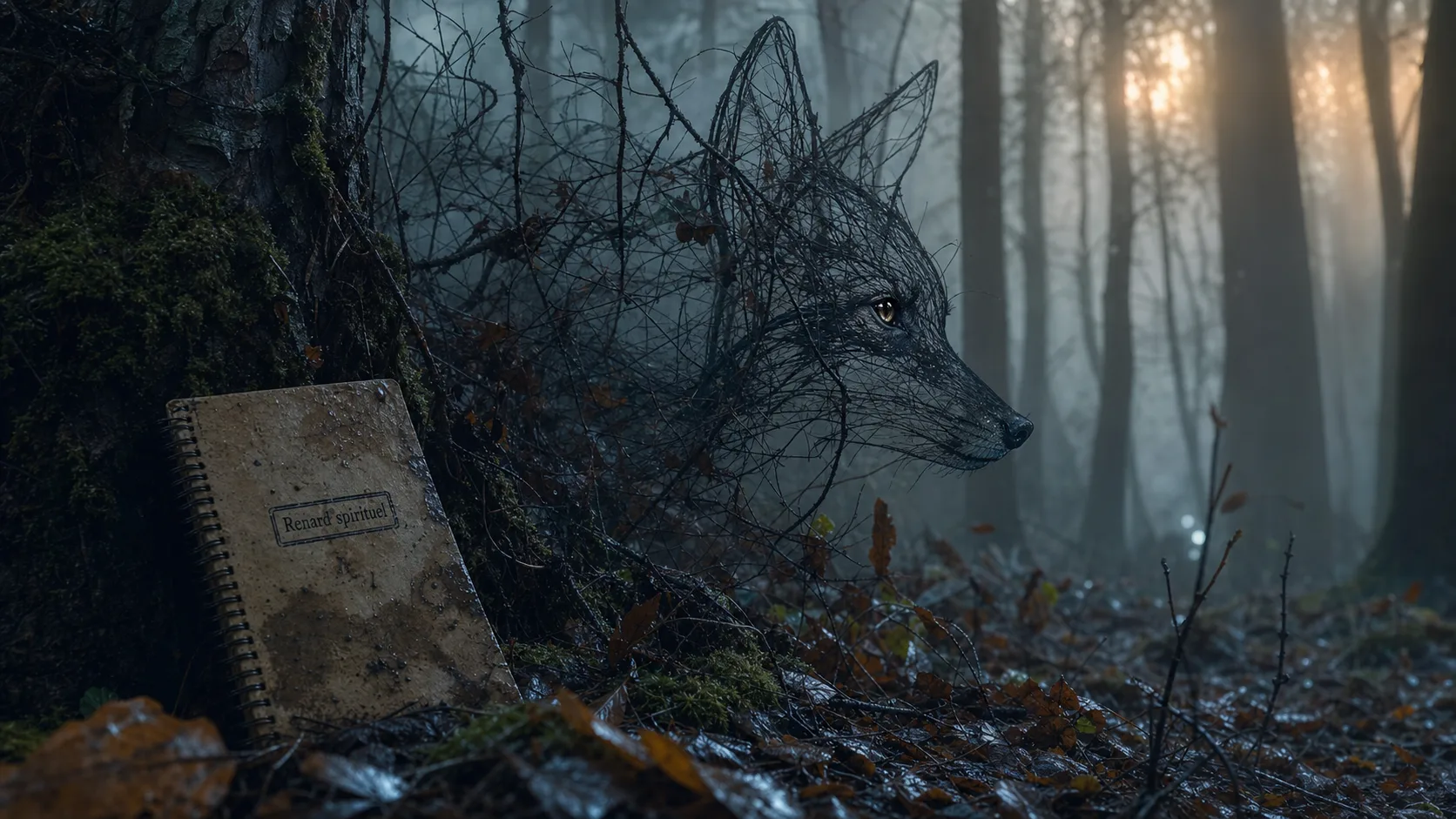 Renard symbole spirituel : ruse, intuition, transformation en forêt