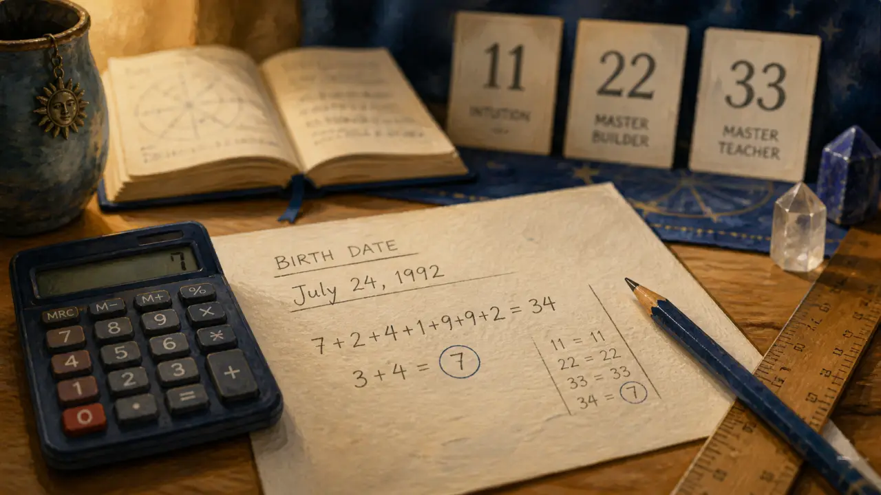 Numérologie chemin de vie Serelaxer : calcul des nombres maîtres 11 22 33