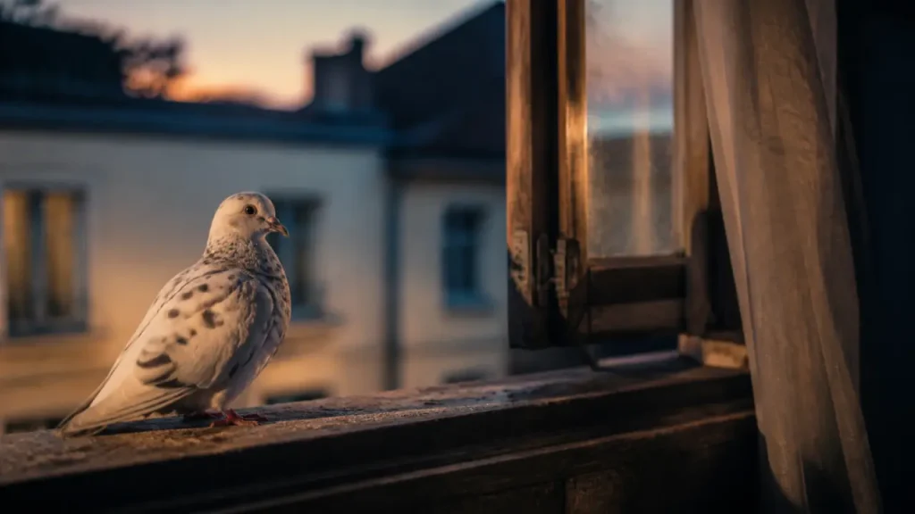 Pigeon signification spirituelle : paix, fidélité, couleurs et lecture des signes