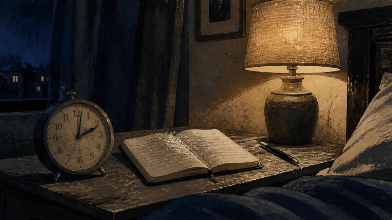 Se réveiller plusieurs fois dans la nuit : signification spirituelle à 2h03, horloge et table de chevet