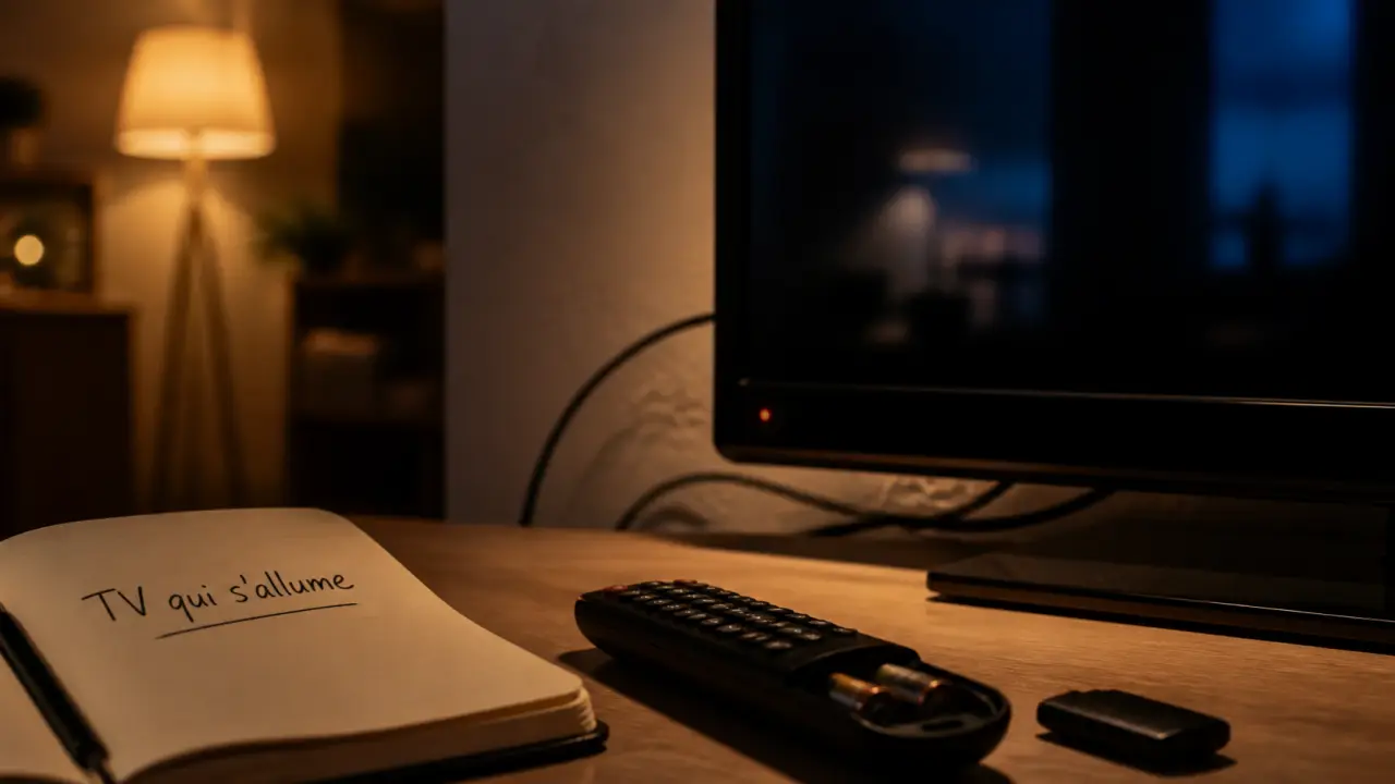 Télé qui s'allume toute seule signification spirituelle, voyant et télécommande HDMI CEC