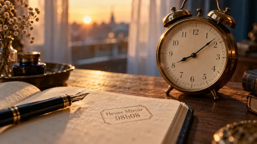 Heure miroir 08h08 : équilibre en amour, ambition au travail et limites des signes