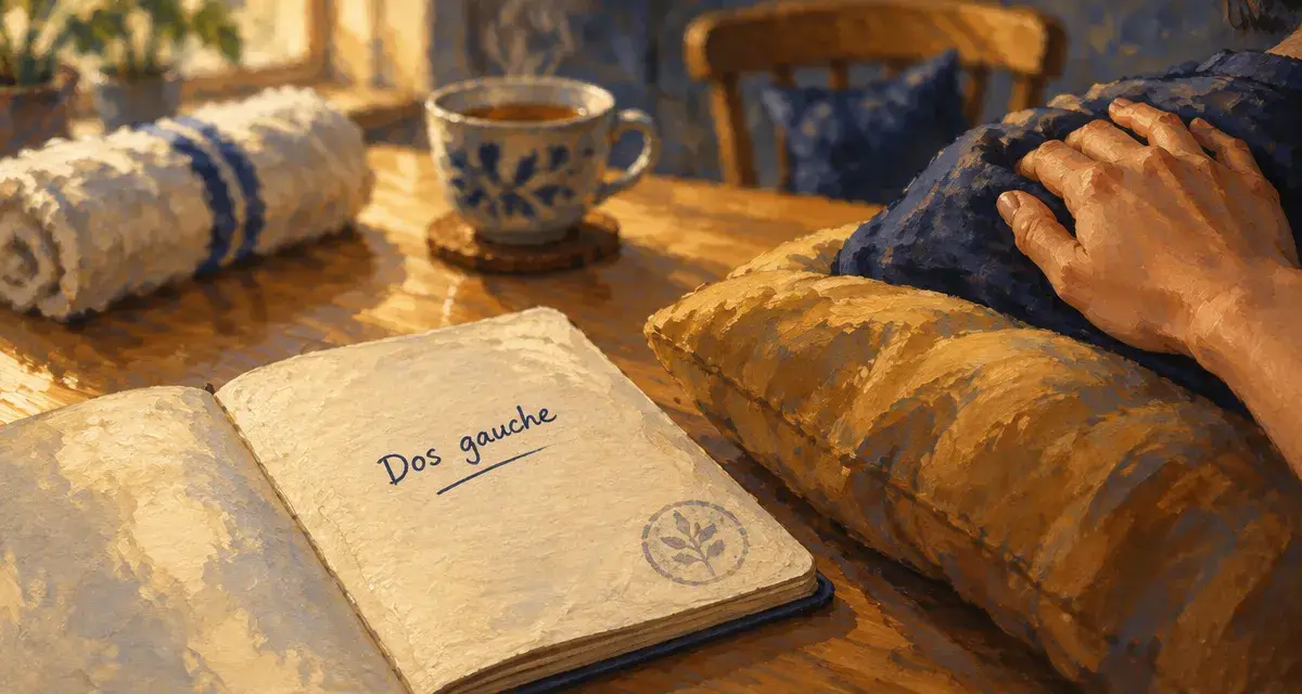 Mal de dos côté gauche : signification spirituelle et intuition