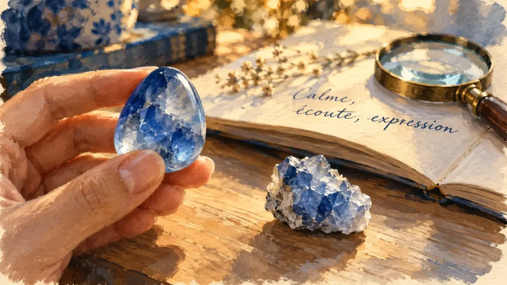 Quartz bleu : des vertus de calme aux critères d’une pierre naturelle
